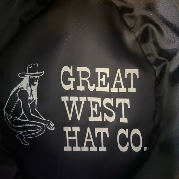 Ladies Sz S/M 7 1/4 Great West Hat Co. main image 5